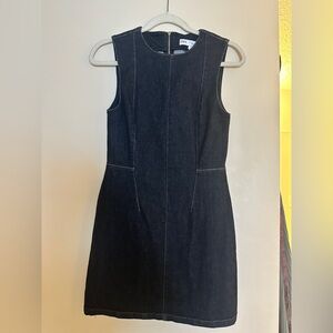 ZARA denim mini dress